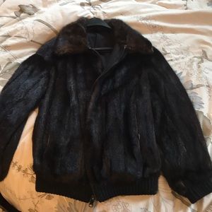 Authentic fur coat barely worn